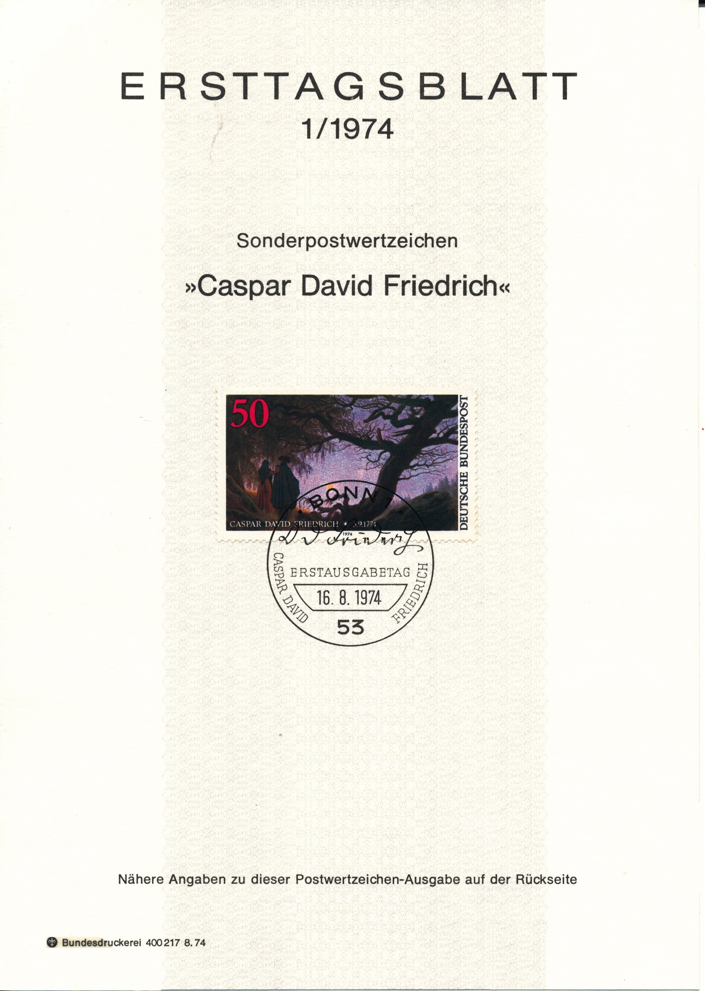 815 Caspar David Friedrich ETB