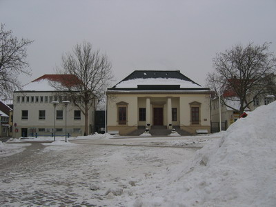 Das Rathaus von Neustadt in Holstein