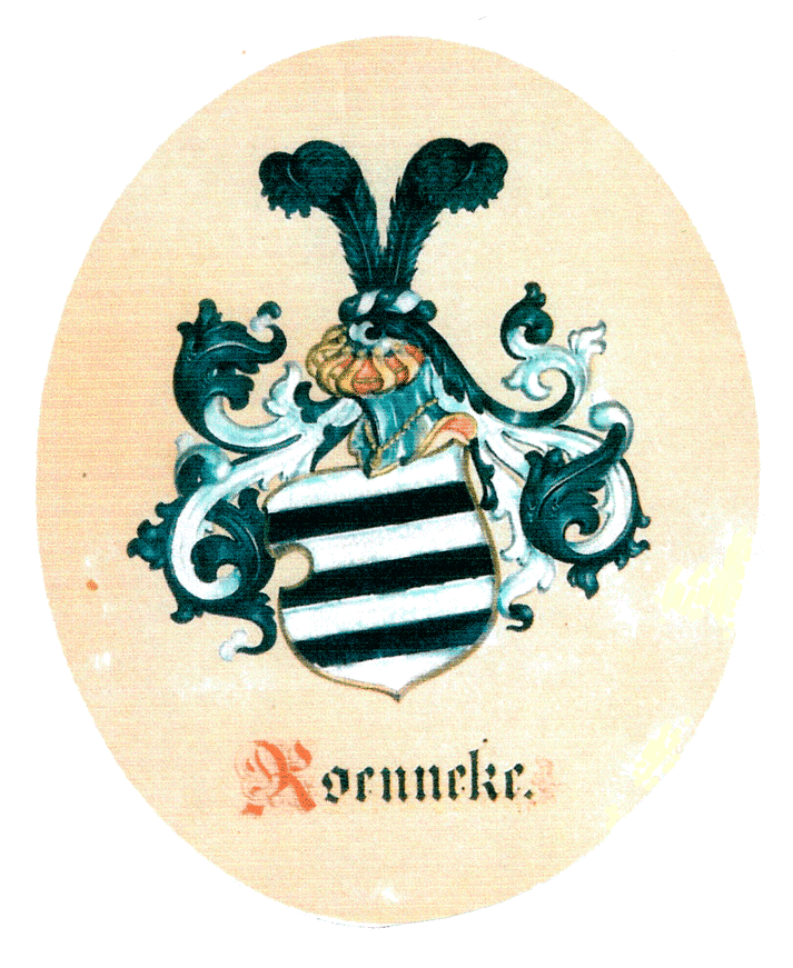 Wappen der Familie Roenneke